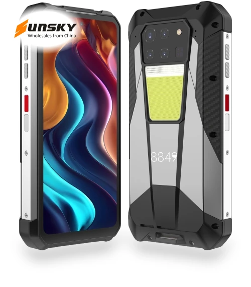 Smartphone with Laser Rangefinder and Night Vision — Lens Attachments, Unihertz