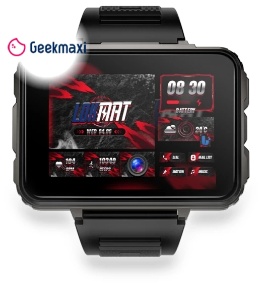 Smartwatch with HD Screen and Dual Cameras — Smartwatches, LOKMAT