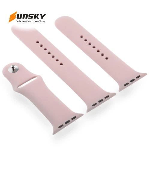 Solid Color Silicone Sports Watch Band — Watch Straps & Bands, xDfind