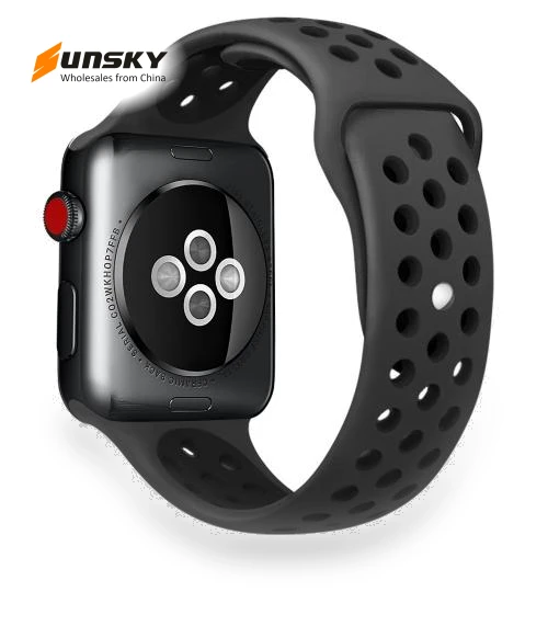 Two Color Silicone Sports Watch Band — Watch Straps & Bands, xDfind
