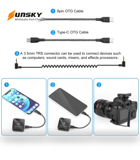 Wireless Lavalier Microphone — Wireless Systems, PULUZ