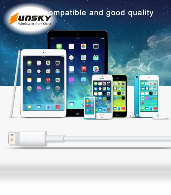 8 Pin to USB 2.0 Sync Data / Charging Cable — Cables