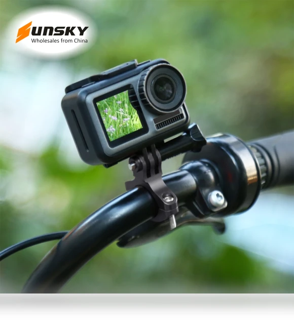 Bike Handlebar Adapter Aluminum Mount — Mounts & Adapters, PULUZ