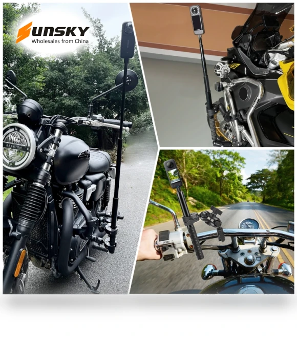 Cycling Quick Release Bracket with 150cm Selfie Stick Set — Selfie Sticks, PULUZ
