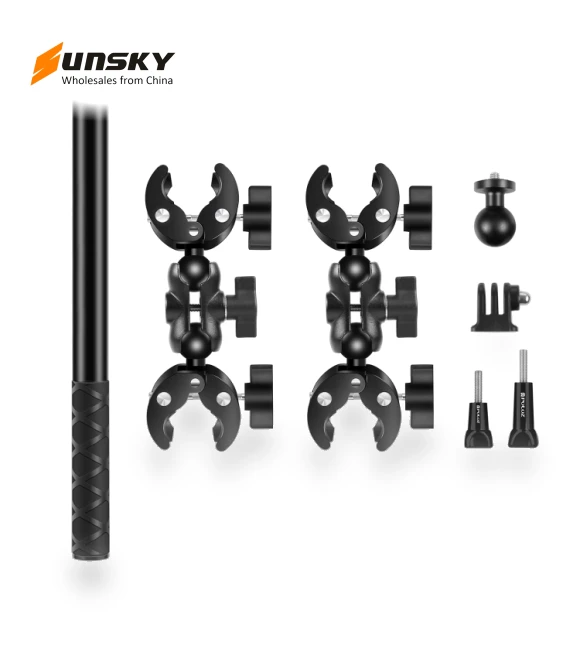 Cycling Quick Release Bracket with 150cm Selfie Stick Set — Selfie Sticks, PULUZ