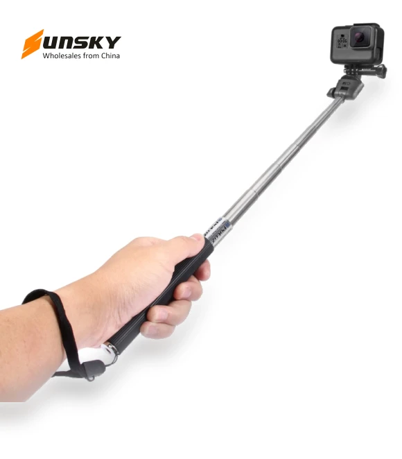 Extendable Handheld Selfie Monopod — Camera Supports, PULUZ