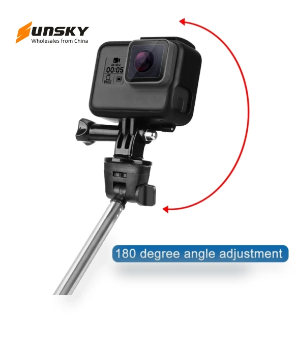 Extendable Handheld Selfie Monopod — Camera Supports, PULUZ