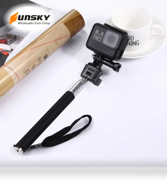 Extendable Handheld Selfie Monopod — Camera Supports, PULUZ