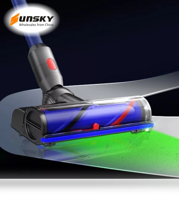 High Torque Direct Drive Roller Brush Head With Dust Display Light — Accessories, Dyson