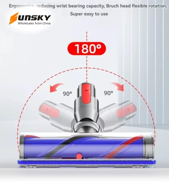 High Torque Direct Drive Roller Brush Head With Dust Display Light — Accessories, Dyson