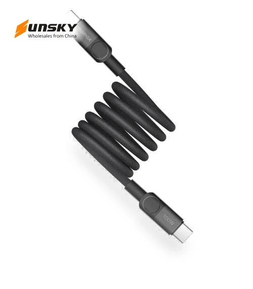 Magnetic 100W USB-C to USB-C Data Cable — Cables, MOMAX