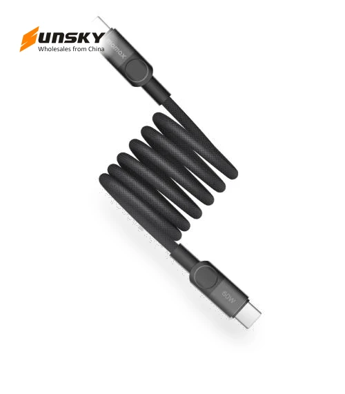 Magnetic 60W USB-C to USB-C Data Cable — Cables, MOMAX