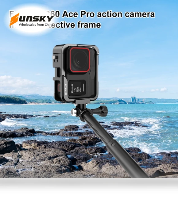 Metal Protective Cage Adapter Frame — Camera Brackets, PULUZ