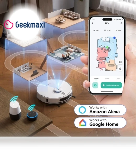 Robot Vacuum Cleaner — Smart Cleaning Robots, Tesvor