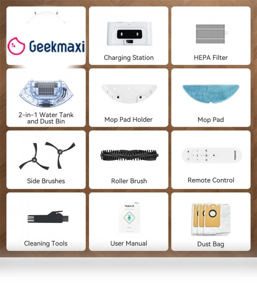 Robot Vacuum Cleaner — Smart Cleaning Robots, Tesvor