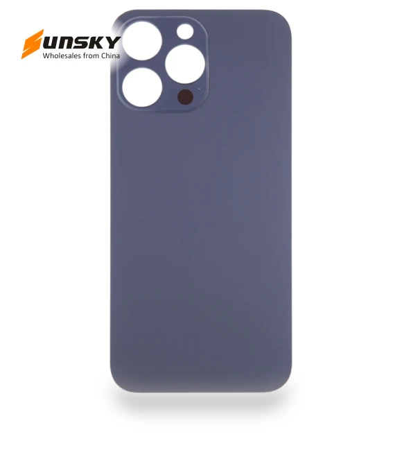 Big Camera Hole Glass Back Battery Cover — Back Covers
