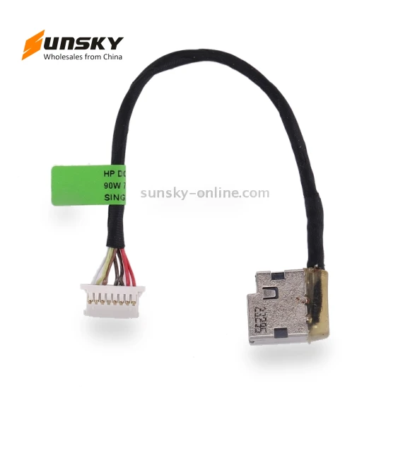 DC Power Jack Connector Flex Cable — Laptop Parts, HP