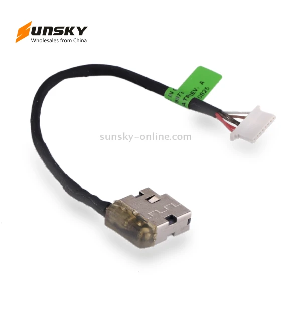 DC Power Jack Connector Flex Cable — Laptop Parts, HP