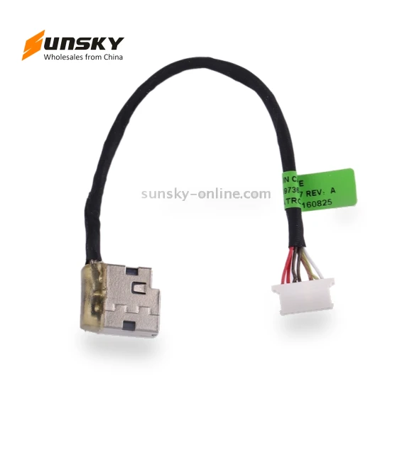 DC Power Jack Connector Flex Cable — Laptop Parts, HP