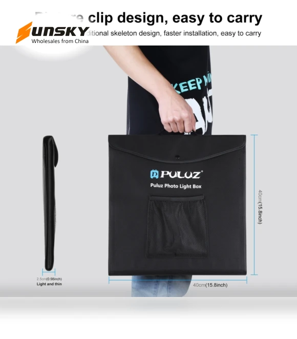 Folding Portable Photo Lighting Studio Shooting Tent Box Kit — Shooting Tents, PULUZ