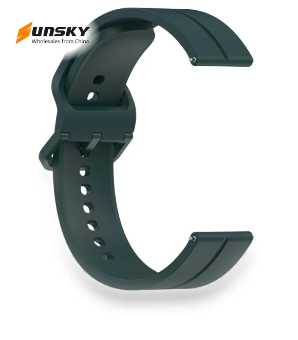 Grooved Silicone Strap — Watch Accessories, Kalebol