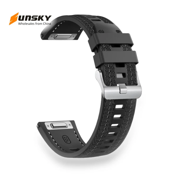 Hybrid Nylon Silicone Watch Band — Watch Straps & Bands, COROS