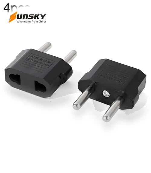 Travel Power Adapter with Europe Socket Plug — Converters