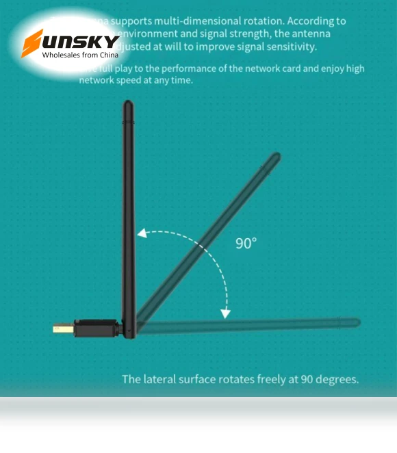 WiFi 6 Nano Wireless Dongle — USB, EDUP