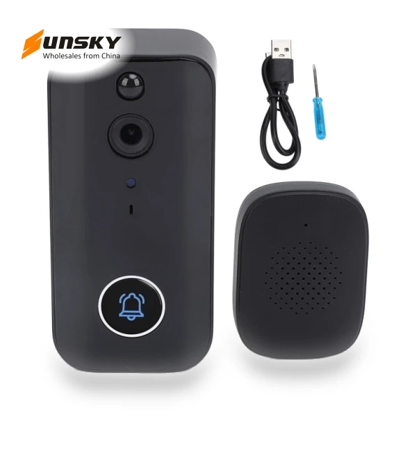 Wireless Doorbell Camera — Smart Home Security