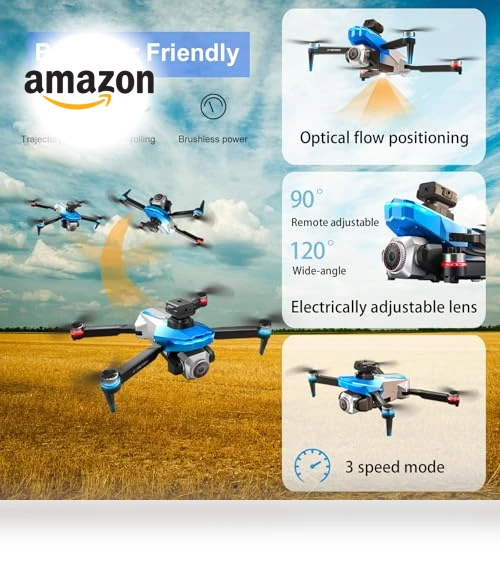4K Brushless Drones with Camera — Drones, Weavixol