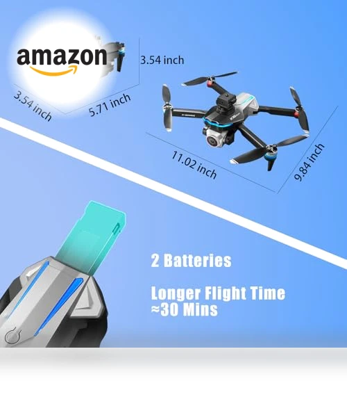 4K Brushless Drones with Camera — Drones, Weavixol