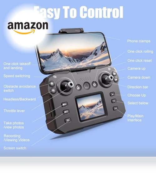 4K Brushless Drones with Camera — Drones, Weavixol