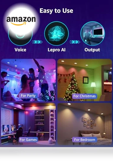 AI LED Smart Bulbs — Lighting Solutions, Lepro