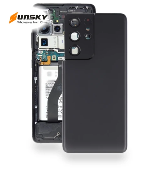 Battery Back Cover with Camera Lens Cover — Back Covers, Samsung