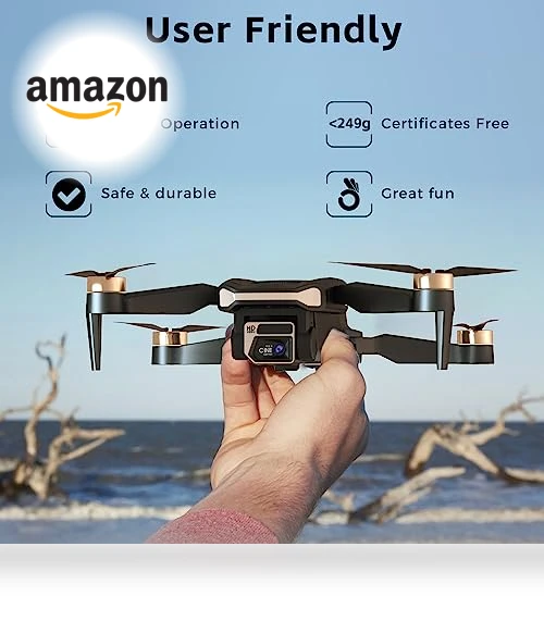 Brushless Motor Drone with 4K HD Camera — Drones, CHUBORY
