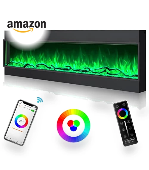 Built-in Electric Fireplace — Electric Heating Solutions, Cosmopolitan Fireplaces