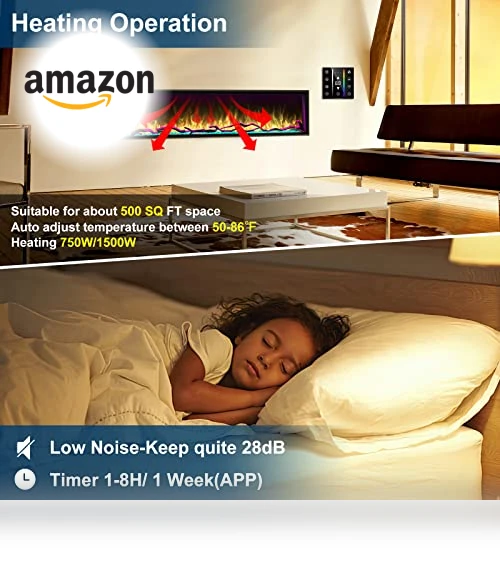 Built-in Electric Fireplace — Electric Heating Solutions, Cosmopolitan Fireplaces