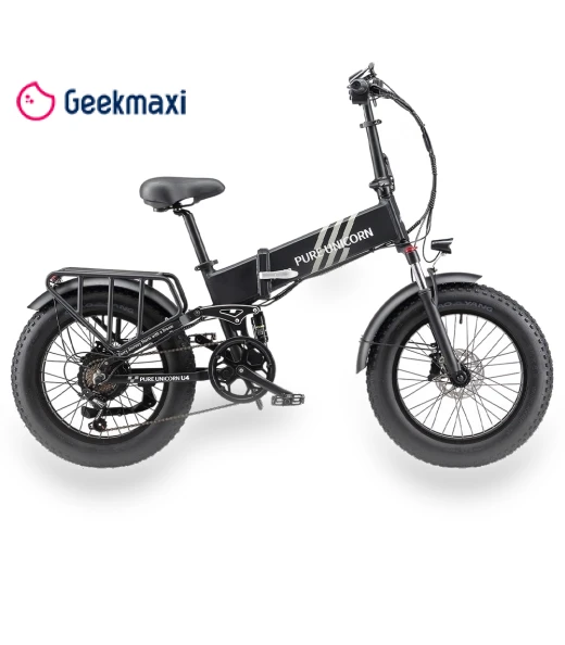 Foldable Electric Bike — E-Bikes, PURE UNICORN