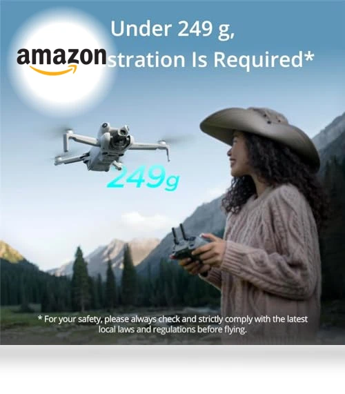 Folding Mini-Drone with 4K HDR Video Camera — Drones, DJI