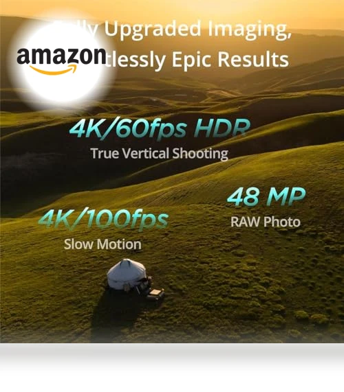 Folding Mini-Drone with 4K HDR Video Camera — Drones, DJI