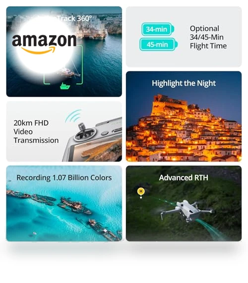 Mini 4 Pro Fly More Combo — Drones, DJI