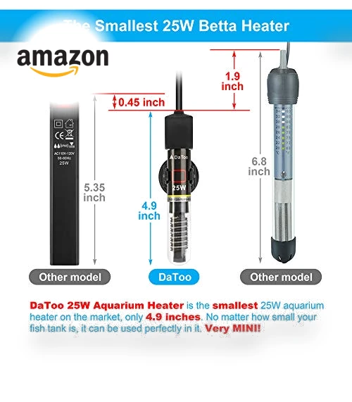 Mini Aquarium Heater — Heaters & Chillers, DaToo