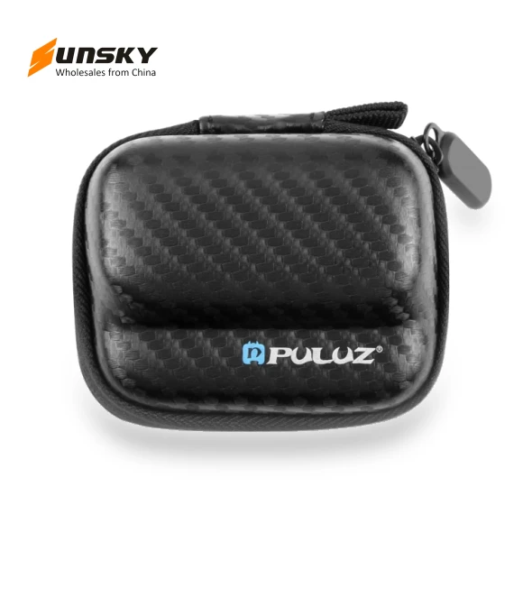 Mini Body Bag Portable Carbon Fiber EVA Storage Bag — Camera Bags & Accessories, PULUZ