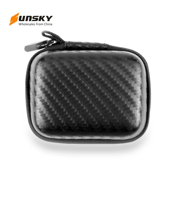 Mini Body Bag Portable Carbon Fiber EVA Storage Bag — Camera Bags & Accessories, PULUZ