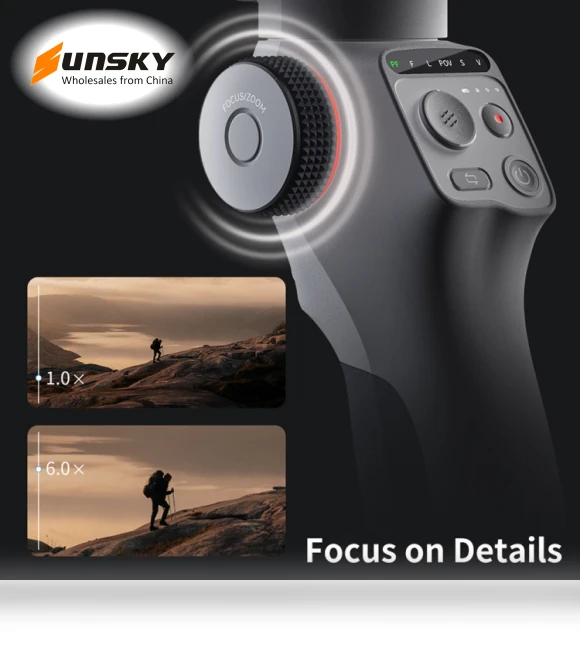 Professional 3-Axis Handheld Gimbal Phone Live Stabilizer — Steady Shots, Funsnap