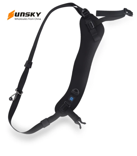 Quick Release Anti-Slip Soft Pad Nylon Breathable Curved Camera Strap — Straps, PULUZ