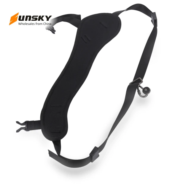 Quick Release Anti-Slip Soft Pad Nylon Breathable Curved Camera Strap — Straps, PULUZ