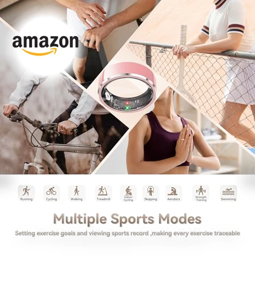 Smart Health Fitness Tracker Ring — Smart Rings, FFFITNES