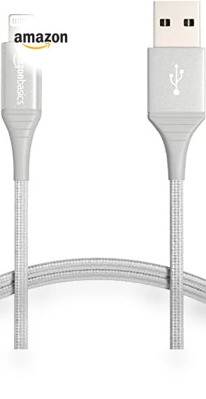 USB-A to Lightning Charger Cable — Chargers & Cables, Amazon Basics
