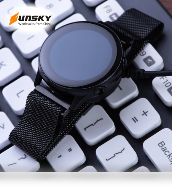 USB Magnetic Watch Wireless Charging Cable — Smartwatch Charging Solutions, Samsung